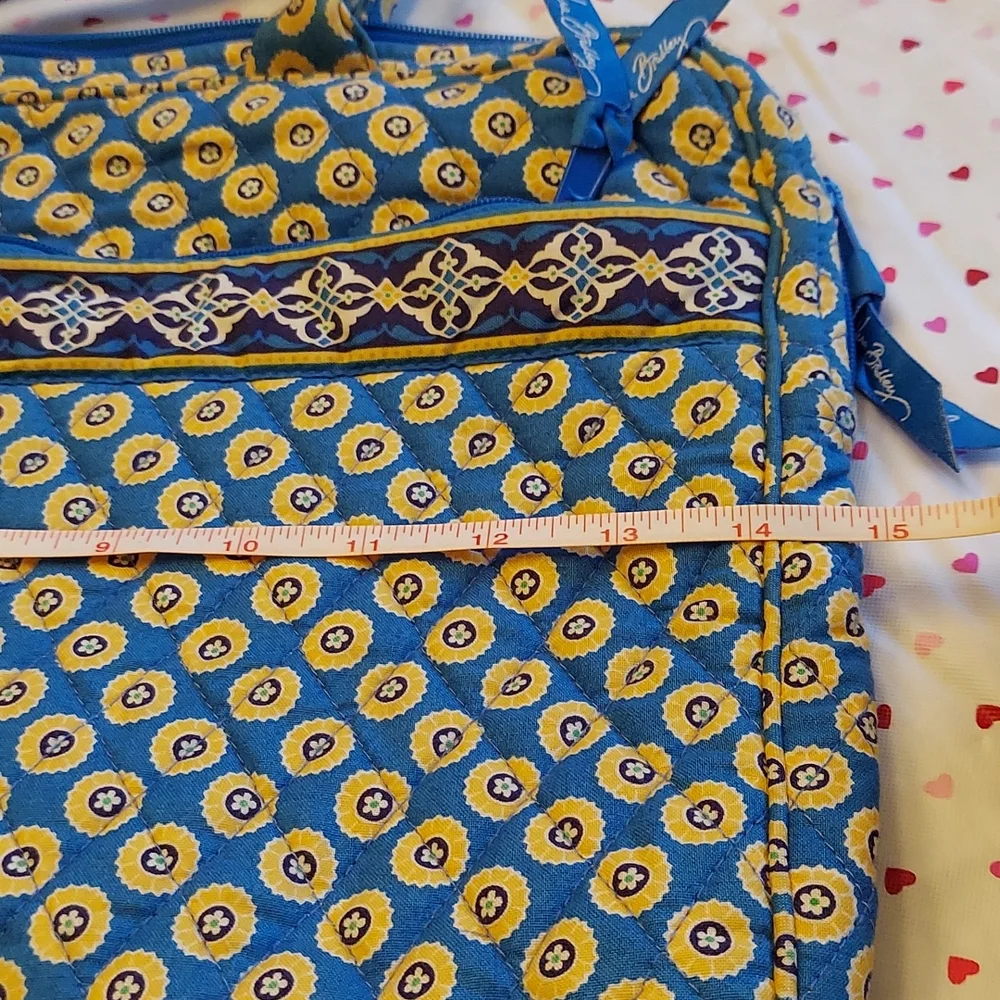 Vera Bradley laptop bag and wallet